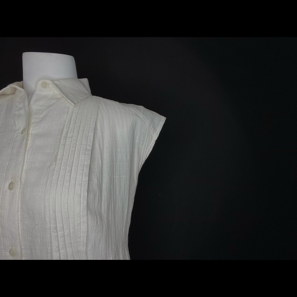 White collar dress